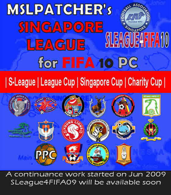 Singapore League for FIFA 10 game « ASEAN Leagues for FIFA09 ...